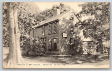 Lexington MA-Massachusetts, Hancock Clark House, Vintage Antique Postcard picture