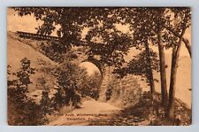 Naugatuck CT-Connecticut, The Arch, Whittemore Road, Vintage c1926 Postcard picture