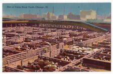 Chicago Illinois c1940's Union Stock Yards, cattle pens picture