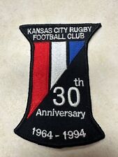 1994 Kansas City Rugby Club 30th Anniversary Patch - 3