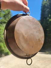 Incredible old Heavy guage French Copper pie plate◇Antique Copper dinner plate picture
