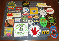 25 BEER STICKER PACK LOT decal craft beer brewing brewery tap handle M picture