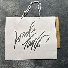 Rare Lord & Taylor Shopping Bag Yellow Gold Lined Store Opened 1816 New York picture