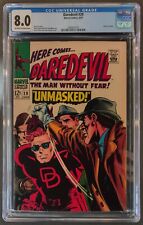 DAREDEVIL #29 CGC 8.0  OW-W - MARVEL COMICS JUNE 1967 DD UNMASKED STAN LEE CAMEO picture