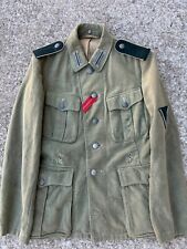Original WWII German Army Model 41 Wool Jacket with Infantry Shoulder Straps picture