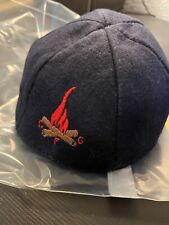Vintage Camp Fire Girls Navy Beanie / Cap Label 22 c1950s picture