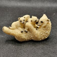 Polar Bear Mother & Cubs Figurine picture