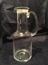ORREFORS Swedish Art-Glass Martini Juice Water Pitcher 10.5” picture