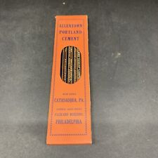 Vintage Allentown Portland Cement Advertisement Pencils, Catasauqua,Pa picture