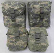 USED ARMY ACU DIGITAL UCP SAW GUNNERS MOLLE POUCH SET (2) 100 RND & (2) 200 RND picture