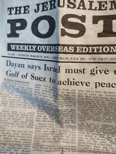 The Jerusalem Post Weekly Overseas Edition March 12 1974 picture