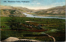 Vtg 1910s Wenatchee Valley Washington WA Postcard picture
