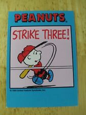 Strike Three | 1992 Peanuts Classics Comic Cards #174 Charlie Brown picture