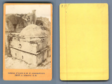 J.A., Palestine, Tomb of St. John's Church in Sebaste (Samaria) CDV Wine picture