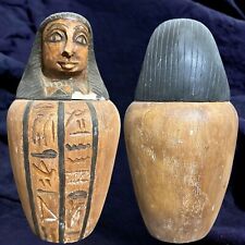Rare Canopic Jars Son of Horus Pharaonic Statue - Authentic Ancient Egyptian picture