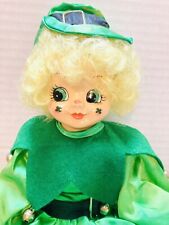 St Patrick’s Day 1986 Brinn’s Clown Leprechaun Doll Sitting 9in picture