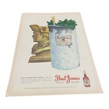 Vintage 1948 Paul Jones Whiskey. Ephemera Print Ad 10.5” X 13.5” C .06 picture