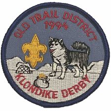 Old Trail District Patch 1994 Klondike Derby BSA Boy Scouts Of America Badge picture