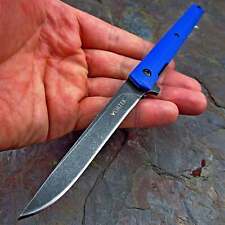 VORTEK CALHOUN Blue G10 Executive Slim Ball Bearing Blade Folding Pocket Knife picture