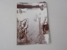 WASHING  IN RIVER, AGRA INDIA, Vintage Photo picture