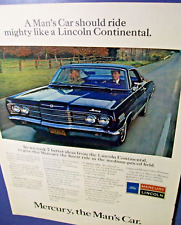 1968 Mercury Marquis large magazine car ad -