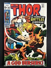 The Mighty Thor #166 Vintage Marvel Comics Silver Age 1st Print 1969 VG *A2 picture