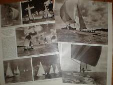 Article Cowes Week Isle of Wight UK yachting 1960 picture