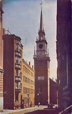 Old North Church Boston Massachusetts MA pm 1950 Postcard picture