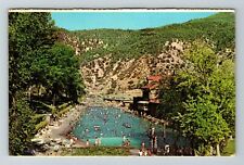Glenwood Springs CO-Colorado, Hotel Springs Pool And Lodge Vintage Postcard picture