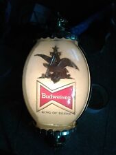 Budweiser beer wall sconce 1960's lighted man cave.  picture
