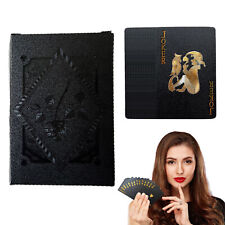 Black Foil Poker | Set of 54 Exquisite Black Poker Foil Playing Cards picture