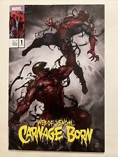 Web Of Venom Carnage Born #1 Marvel Comics 2018 Golden Apple Variant Frankie’s picture