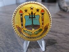 USN Center for Naval Leadership NETC Challenge Coin #619L picture