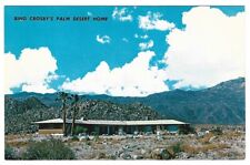 PALM SPRINGS CA Postcard BING CROSBY'S DESERT HOME Silver Spur Ranch CALIFORNIA picture