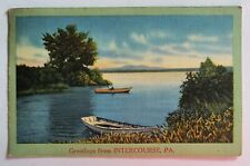 Intercourse PA Pennsylvania Greetings From Vintage Postcard A6 picture
