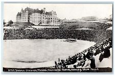 c1910's Tacoma Stadium Crowded People Tacoma WA RPPC Photo Antique Postcard picture