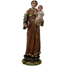 San Antonio de Padua Finely Finished 12 Inch Resin Statue 57552 Imagen New picture