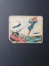 1940 Gum Inc Superman card # 2 The Spy Trail Original picture