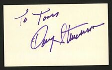 Doug Stevenson d.2011 signed autograph auto 3x5 index card The Prowler C646 picture