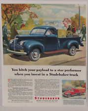 Original 1946 Studebaker Trucks Magazine Ad picture