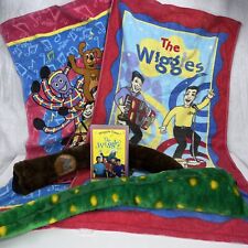 Wiggles Vintage Collectable Towels, Video ‘Wiggle Time’ (93) Plush DressUp Tails picture