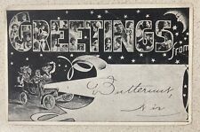 Butternut Wisconsin WI Wis Greetings 1909 Posted Cassville One Cent Stamp picture