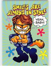 Postcard Smiles Are Always In Style with Garfield Comic Art Print picture