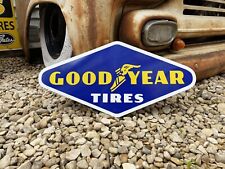 Antique Vintage Old Style Goodyear Tire Sign picture