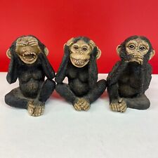 3 Monkeys See No Evil Hear No Evil Speak No Evil Detailed 4.5