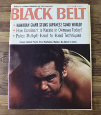 1968 Black Belt Magazine Jesse Kauhaulua Cover DAMAGED picture