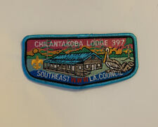 OA Chilantakoba Lodge 397 Southeast LA Council Flap Mint picture