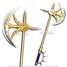 46.5” Stainless Steel Rhitta Escanor Lion Pride Sin Axe Anime Manga Decoration picture