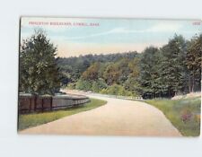 Postcard Princeton Boulevard Lowell Massachusetts USA picture