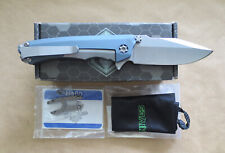 Heretic Wraith Model Manual Folder USA Made Knife 2017 Blue/Stonewash H001-2A-BL picture